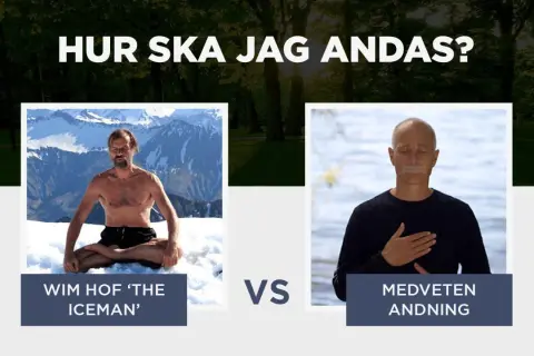 Wim Hof 'The Iceman' mot medveten andning. Hur ska jag andas?